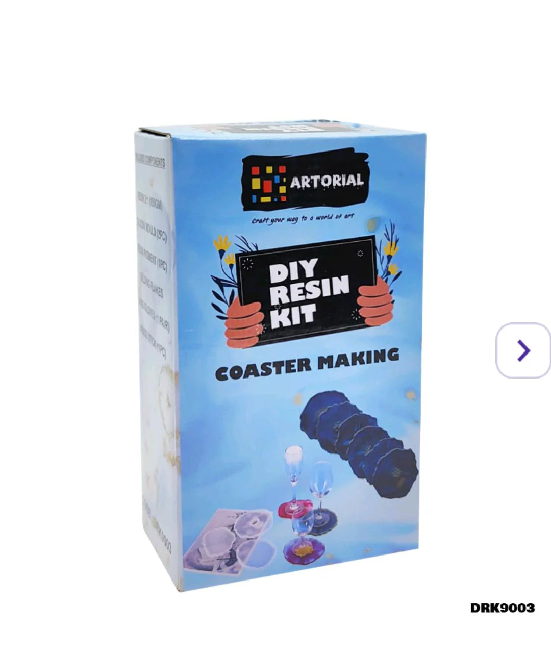 Artorial DIY Resin Kit (Coaster Making)
