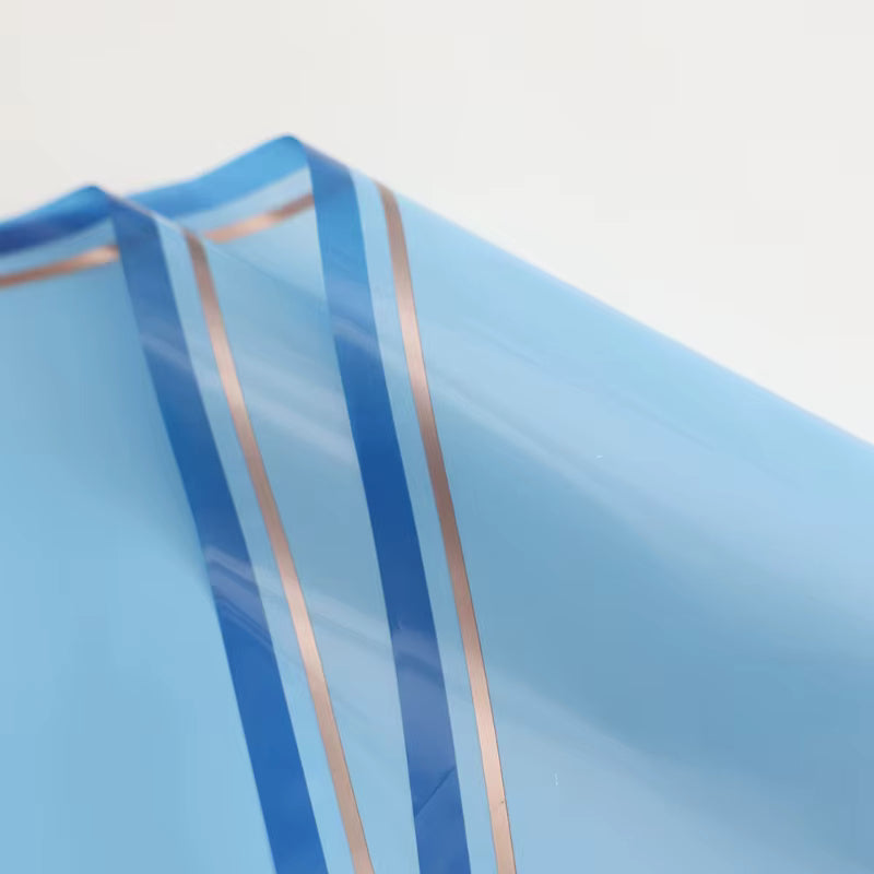 Wrapping Sheets Gold Edge (57x57cm - Pink - 20 Sheets)