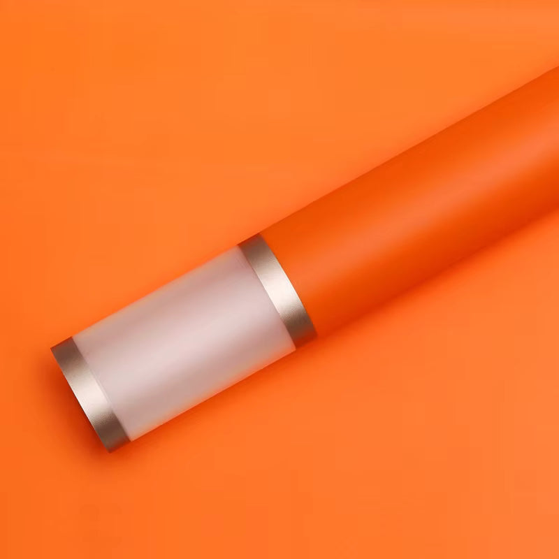 Wrapping Sheets Translucent Gold Border (A2 - Orange - 20 Sheets)