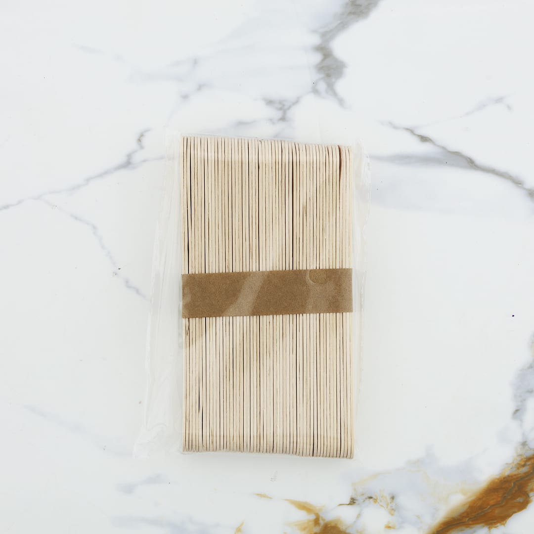 Natural Jumbo Wooden Craft & Mixing Sticks (15 Cm) – Pack Of 50 - 3 - Furxotic