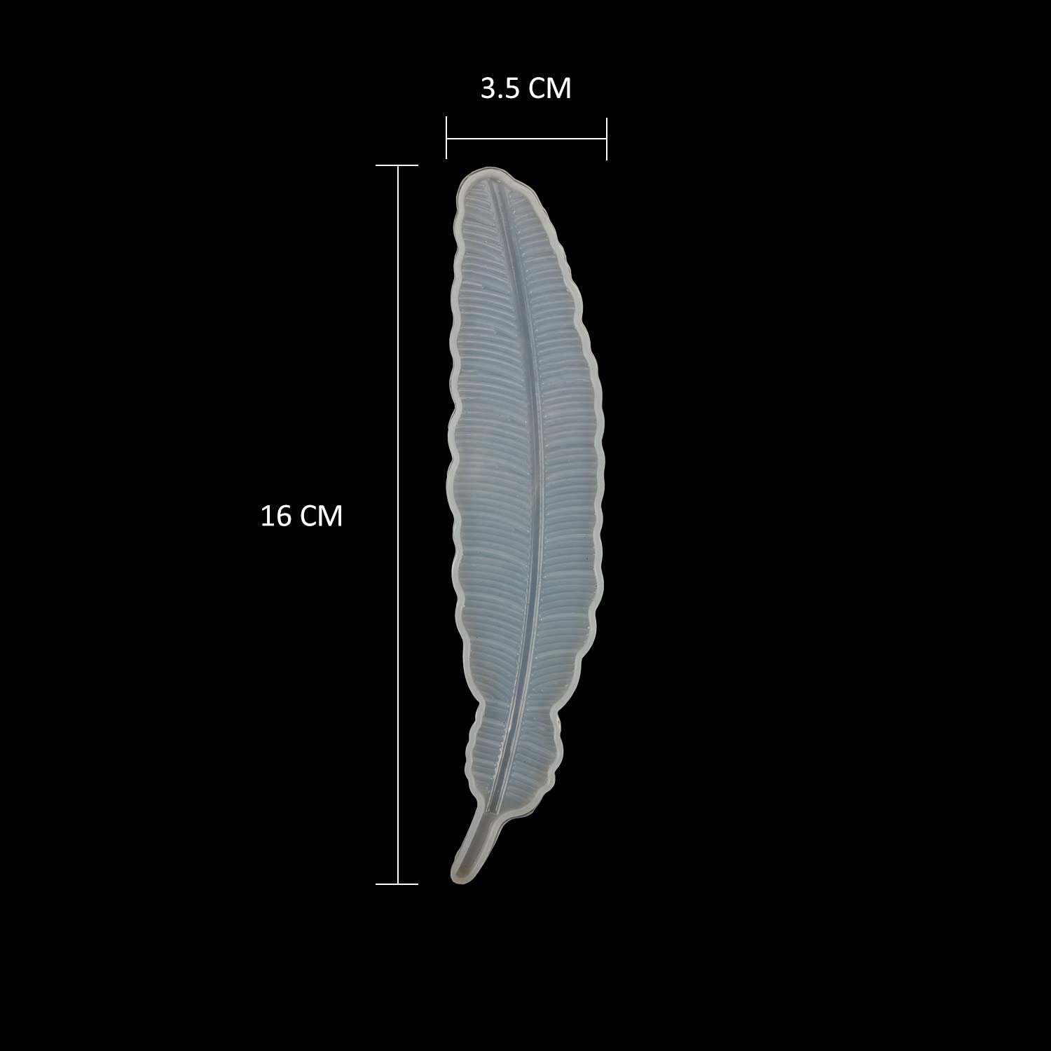 Feather Bookmark Resin Silicon Mould