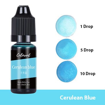 Single Colour Colorant For Soap & Candle - Cerulean Blue - 8 - Furxotic