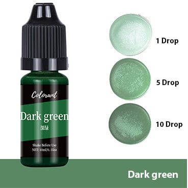 Single Colour Colorant For Soap & Candle - Dark Green - 9 - Furxotic