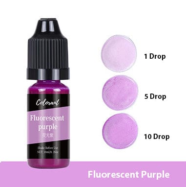 Single Colour Colorant For Soap & Candle - Fluorescent Purple - 12 - Furxotic