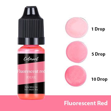 Single Colour Colorant For Soap & Candle - Fluorescent Red - 13 - Furxotic