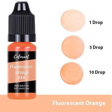 Single Colour Colorant For Soap & Candle - Fluorescent Orange - 16 - Furxotic