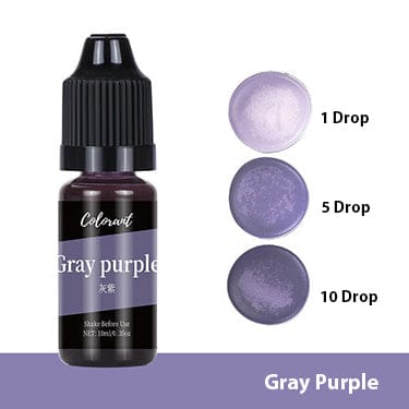 Single Colour Colorant For Soap & Candle - Gray Purple - 19 - Furxotic