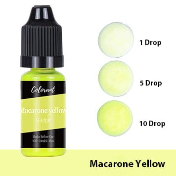 Single Colour Colorant For Soap & Candle - Macarone Yellow - 24 - Furxotic