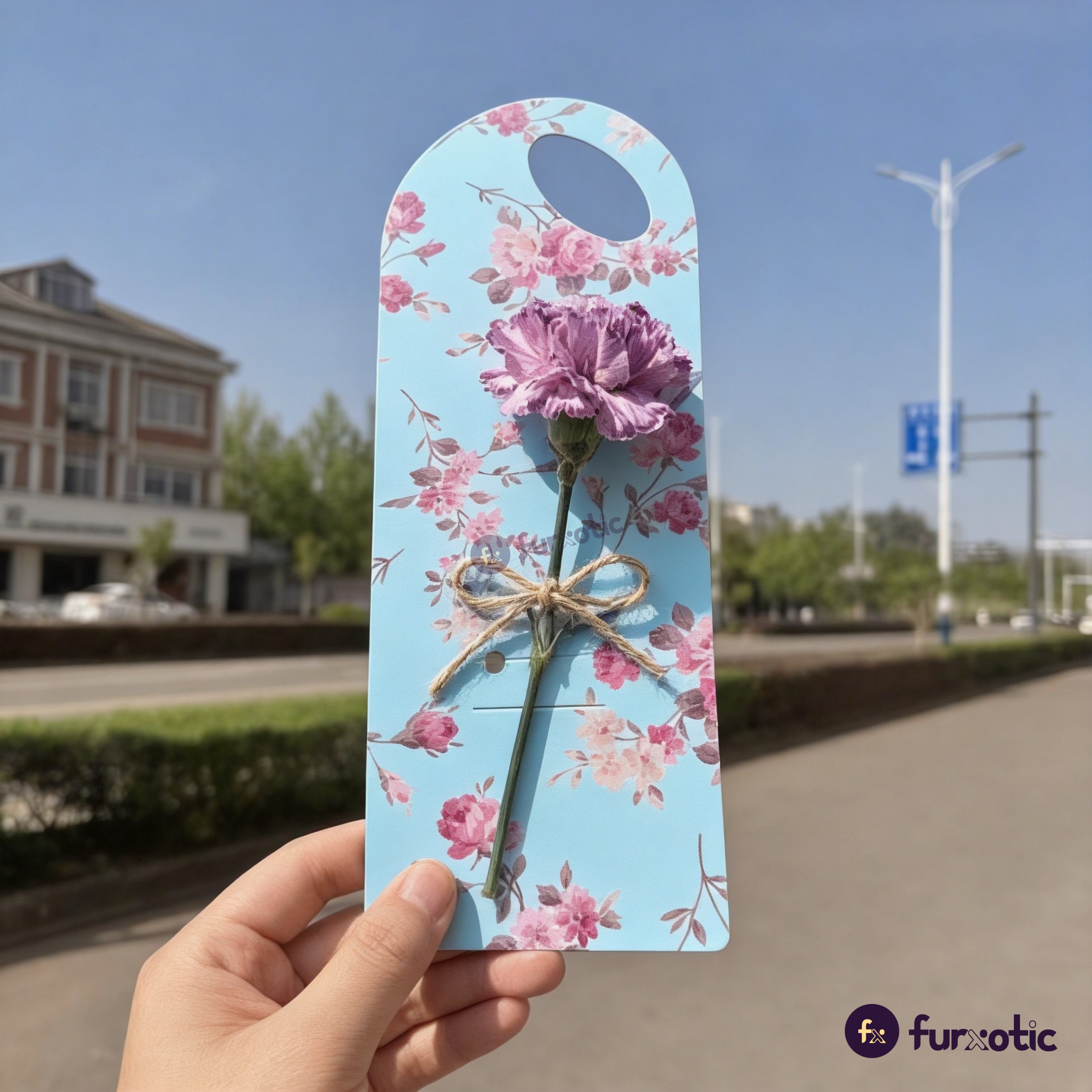 Flower Card & Sleeve (Pack of 10)