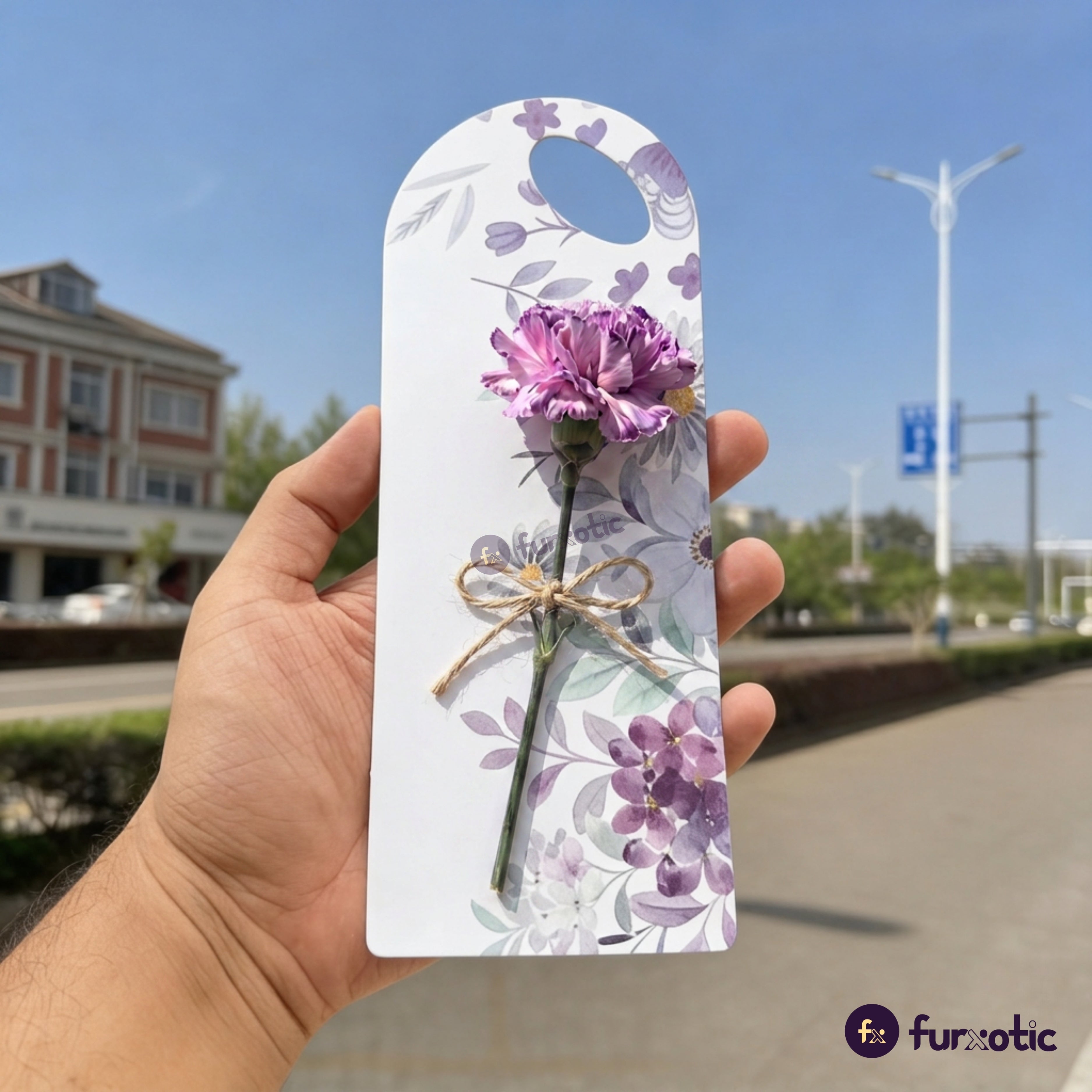 Flower Card & Sleeve (Pack of 10)