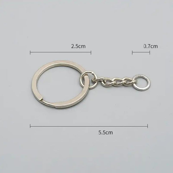 Keychains N Rings Keychain Rings with Chain – Furxotic