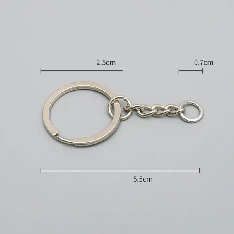 Keychain Rings with Chain