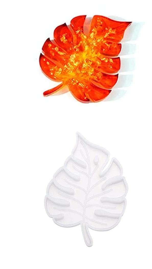 Maple Leaf Resin Silicon Mould (13 x 9 cm)