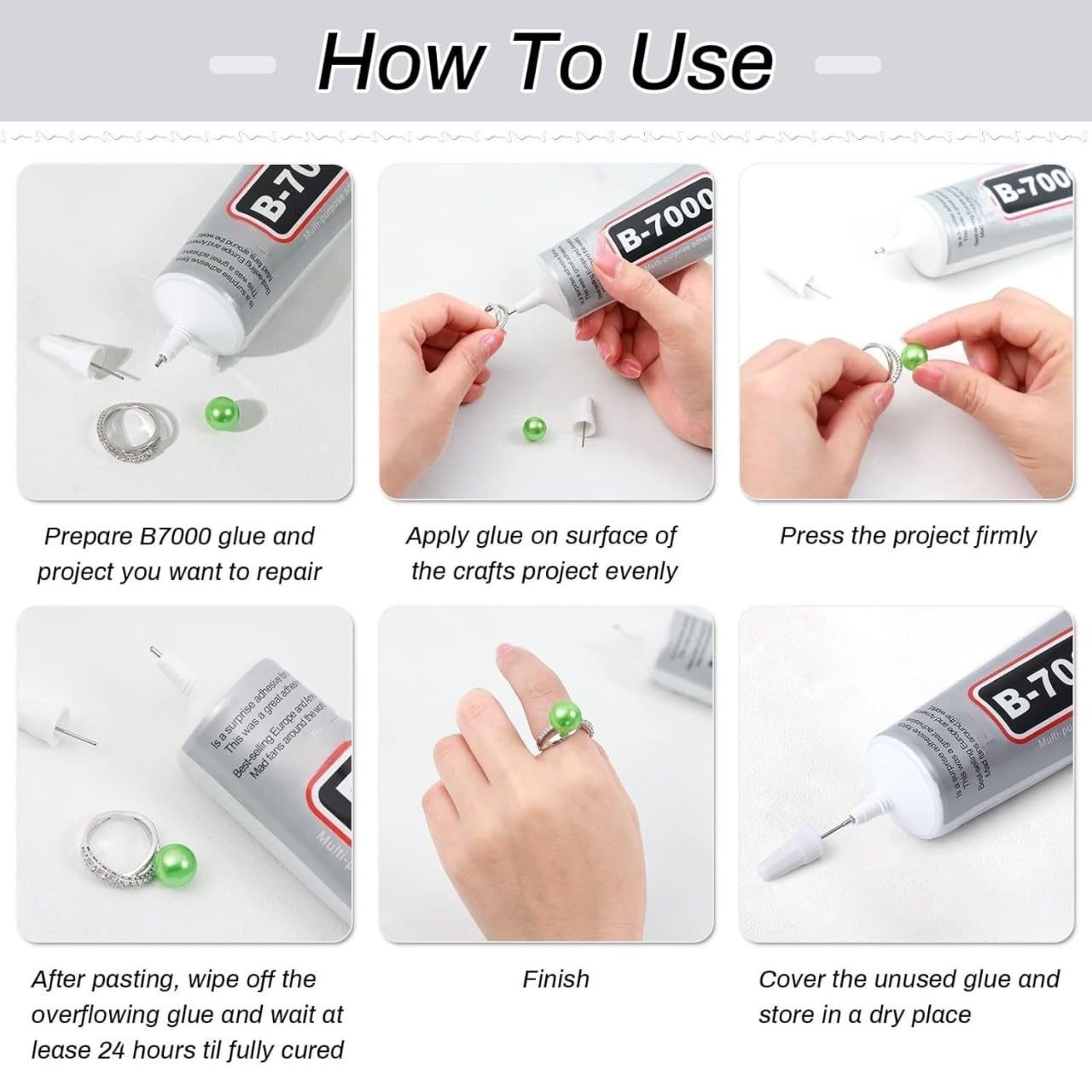 B-7000 Multi-Purpose Adhesive Glue (50ML / 1.68 fl. oz)