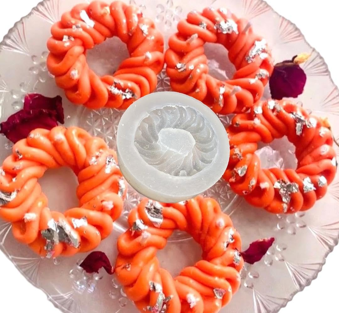 Jalebi Silicon Mould (1 Cavity)