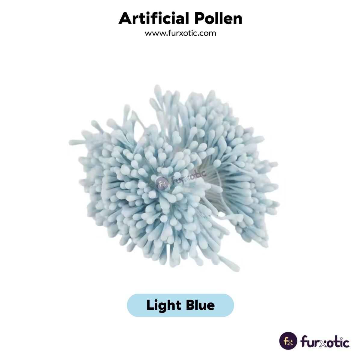 Artificial Pollens 6cm (Light Blue - 400pcs)