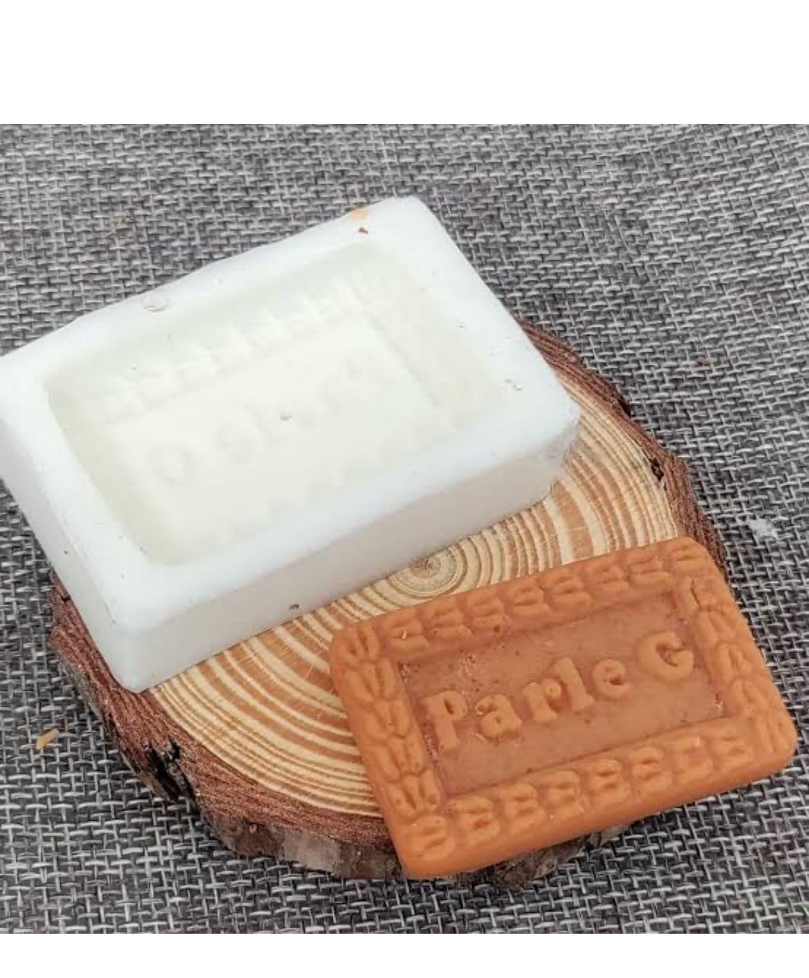 Parle G Silicon Mould (1 Cavity)