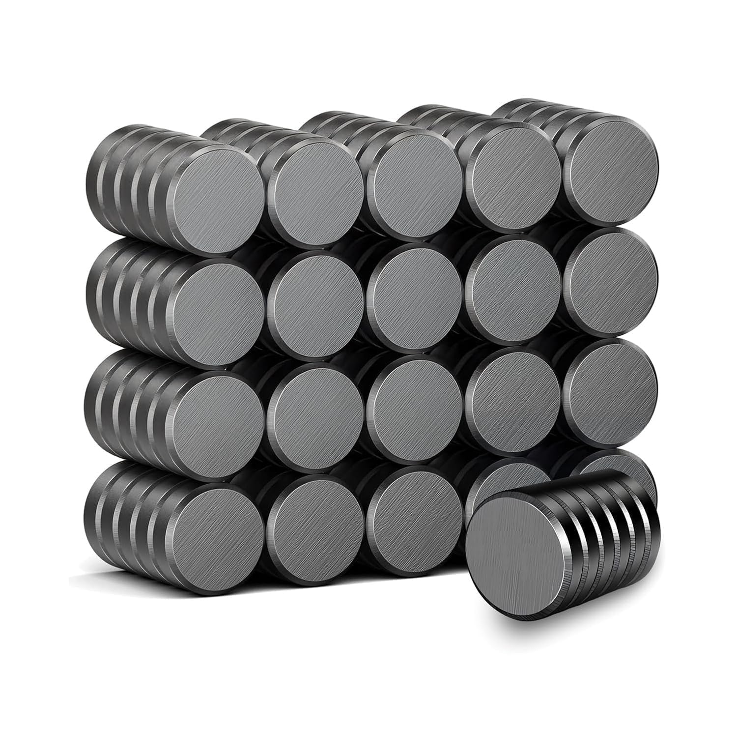 Round Magnet (Black - 12x3mm - 50pcs)