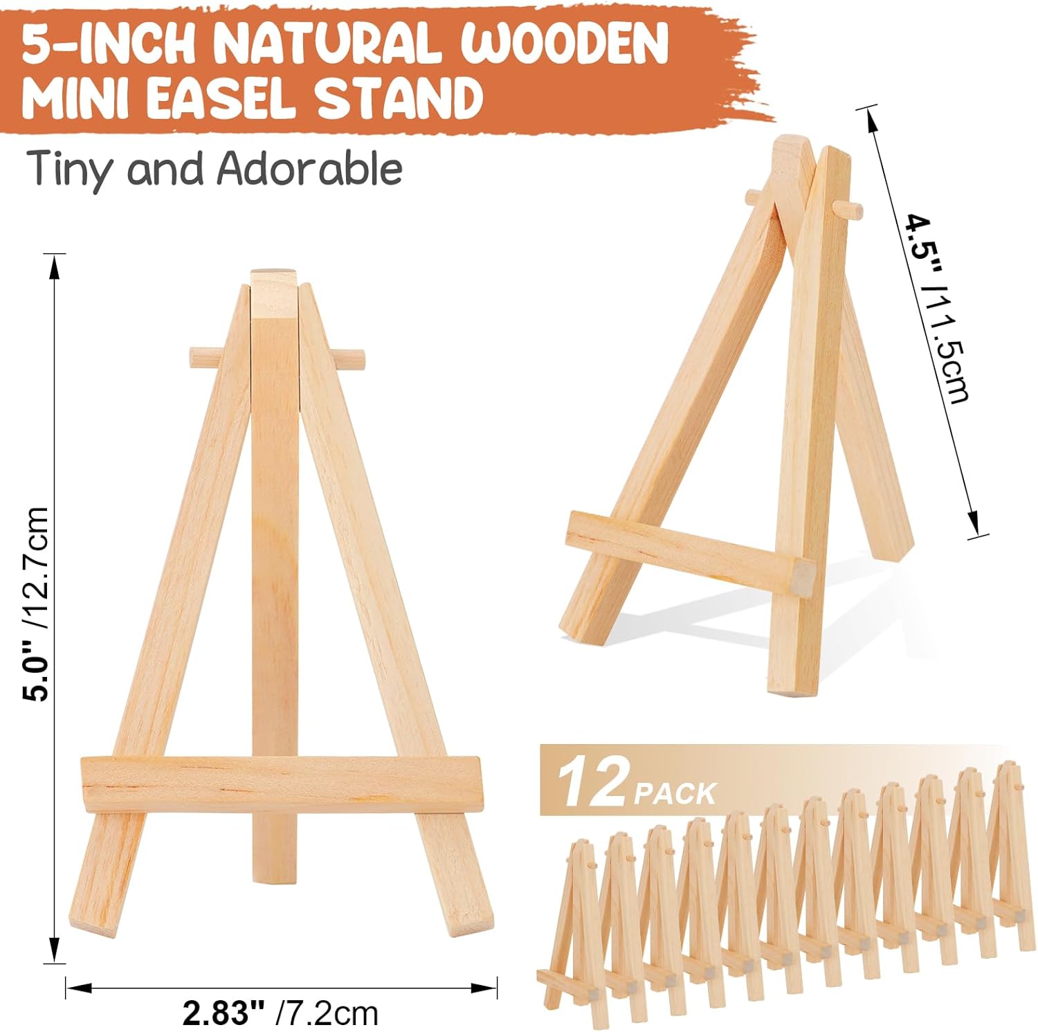 Mini Wooden Easel