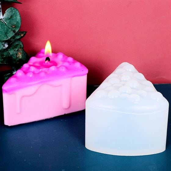 Cake Piece Candle Mould - 1 - Furxotic