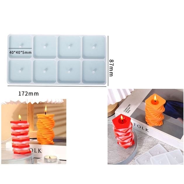 Building Block Shape Candle Mould - 1 - Furxotic