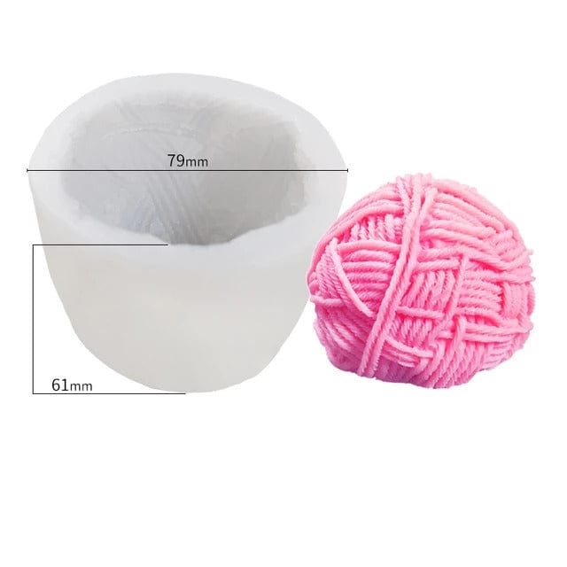 Thread Yarn Candle Mould - 1 - Furxotic