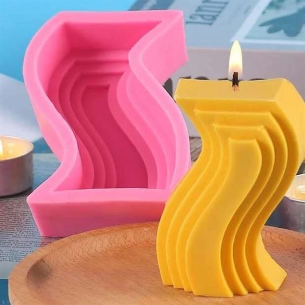 Irregular Shape Step Type Candle Mould - 1 - Furxotic