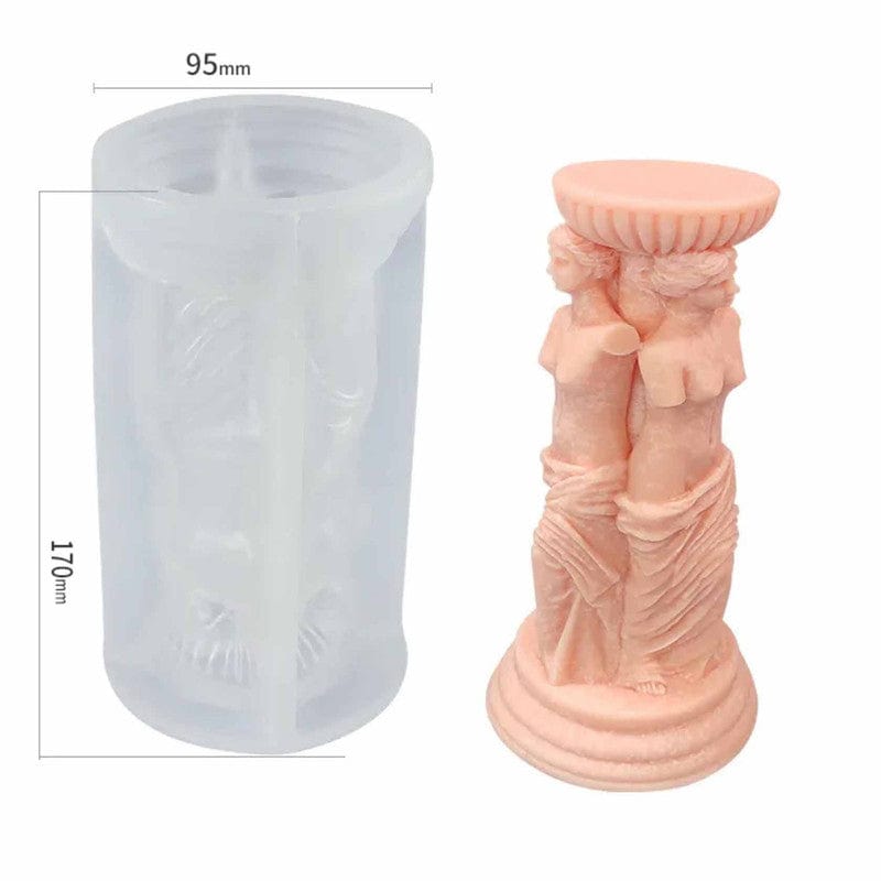 3D Venus Goddess Candle Mould 84441 - 1 - Furxotic