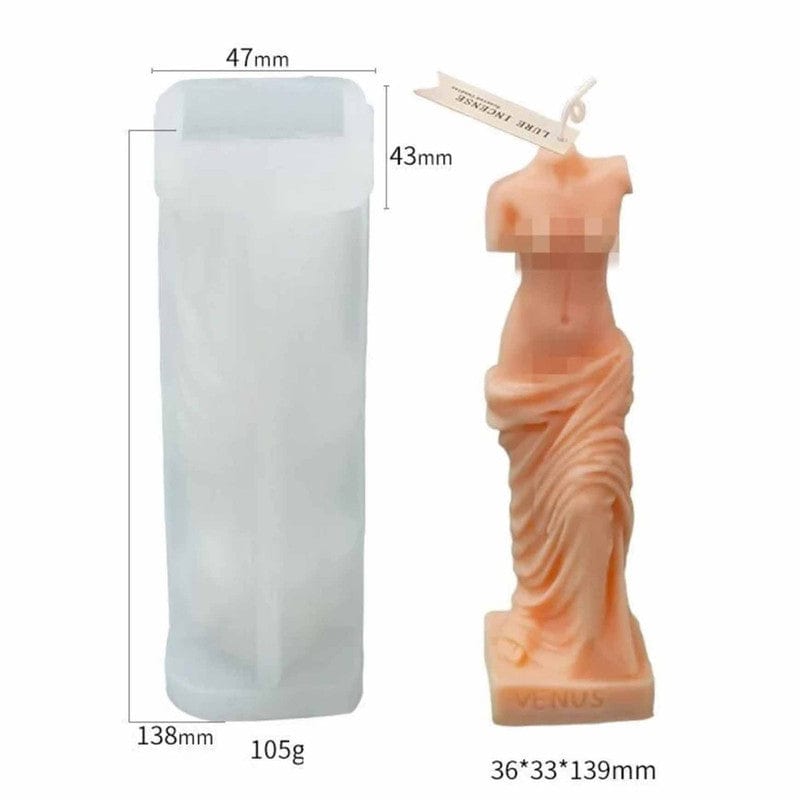3D Venus Goddess Candle Mould 84442 - 1 - Furxotic