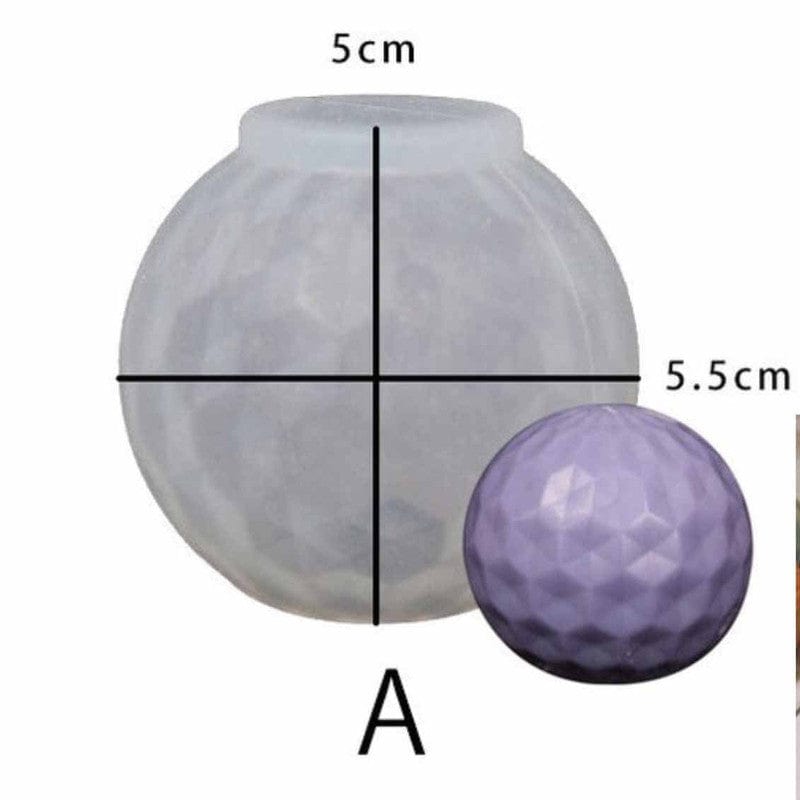 Geometric Ball Candle Mould 84450 - 1 - Furxotic