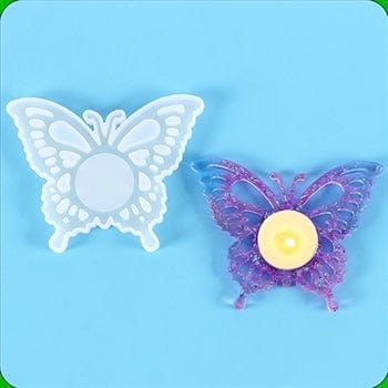Butterfly Tea Light Candle Holder Mould - 1 - Furxotic
