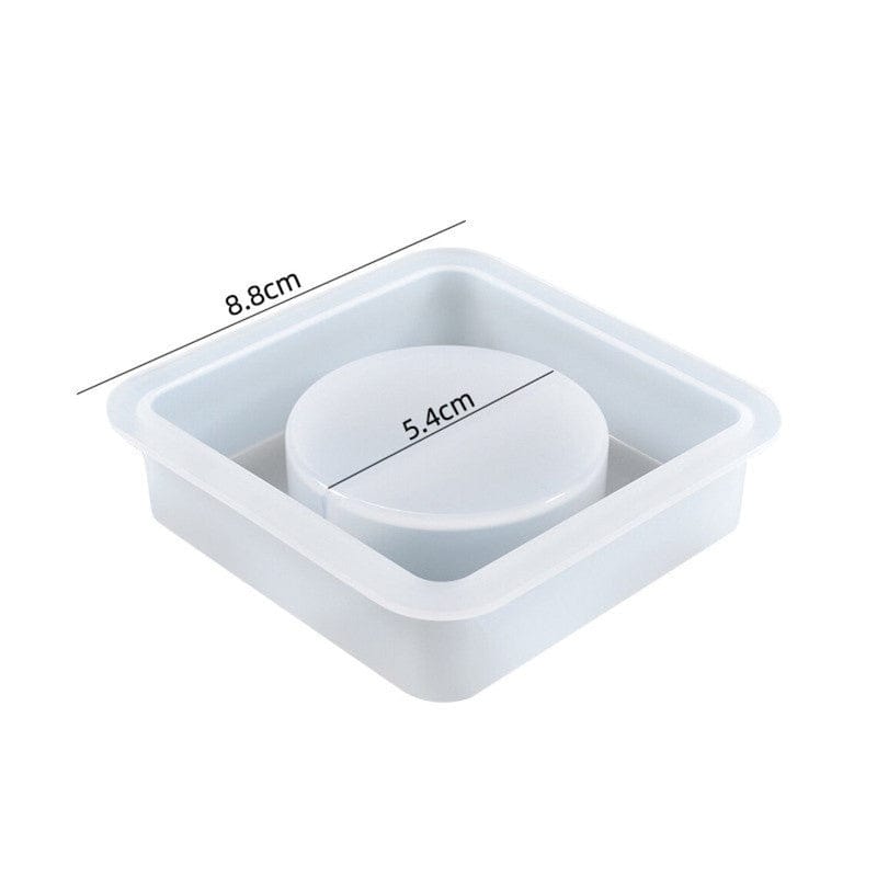 Square Tea Light Candle Holder & Bowl Mould - 1 - Furxotic