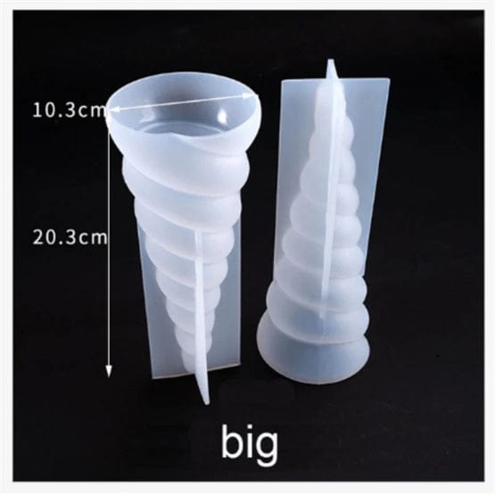 Big Unicorn Horn Ring Holder & Candle Mould - 1 - Furxotic