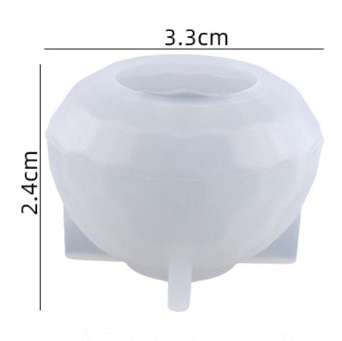 Diamond Cut Knob, Paper Weight & Candle Mould - 1 - Furxotic