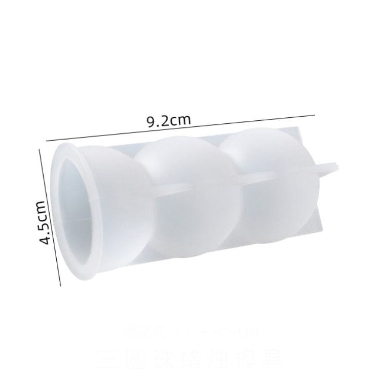 3 Layer Round Candle Mould - 1 - Furxotic