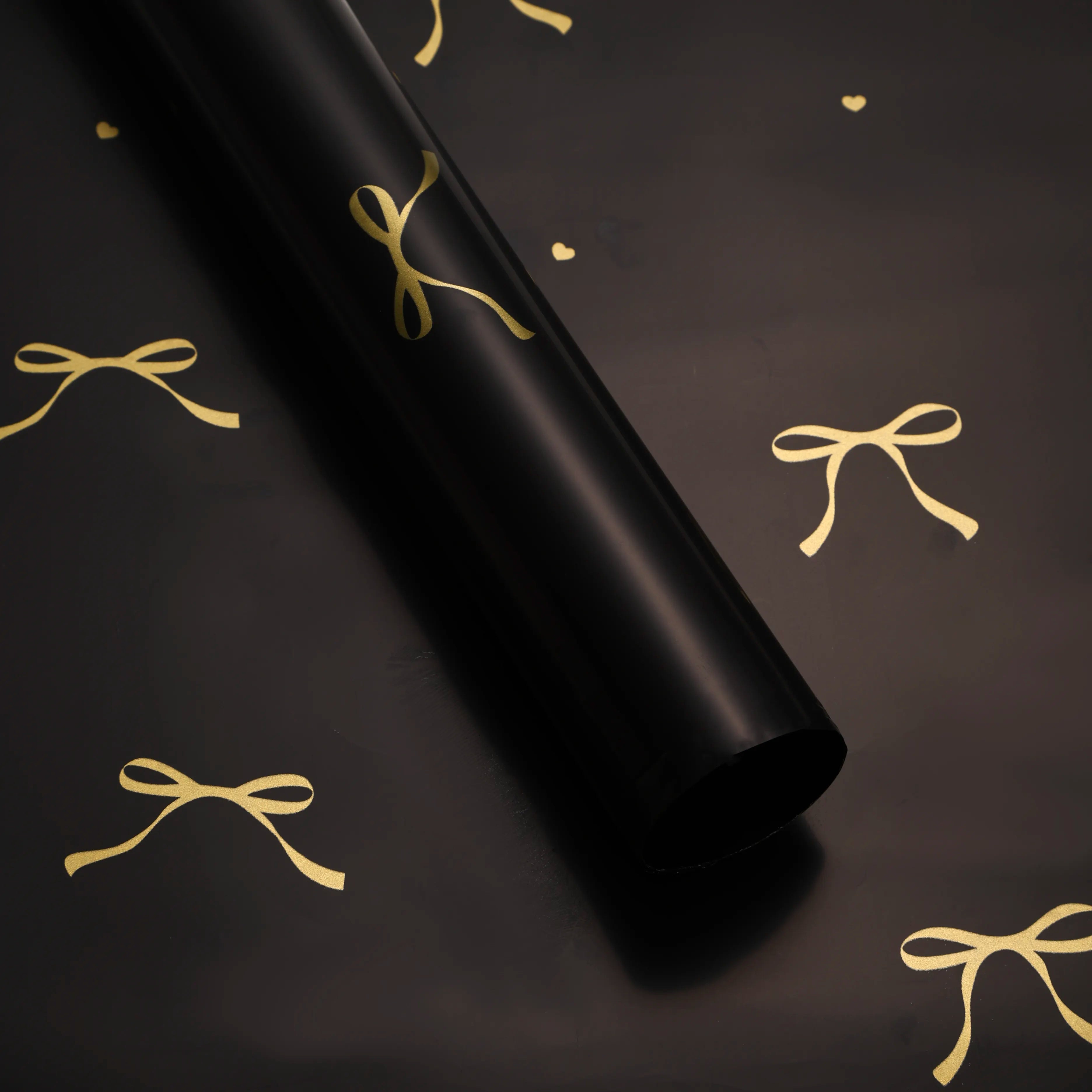 Wrapping Sheets Bow Style (Black - 20 Sheets)