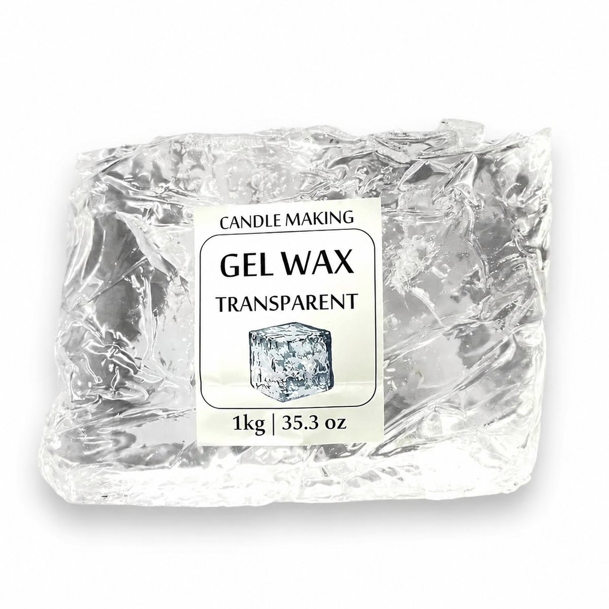 Transparent Gel Wax for Candle Making | Clear Jelly Candles