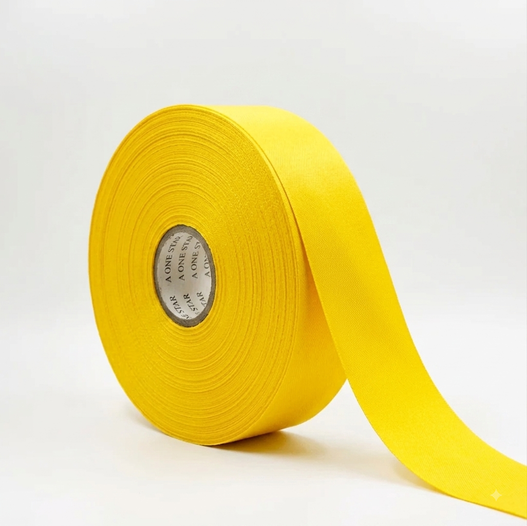 Double-Sided Satin Ribbon — (12mm x 18m)