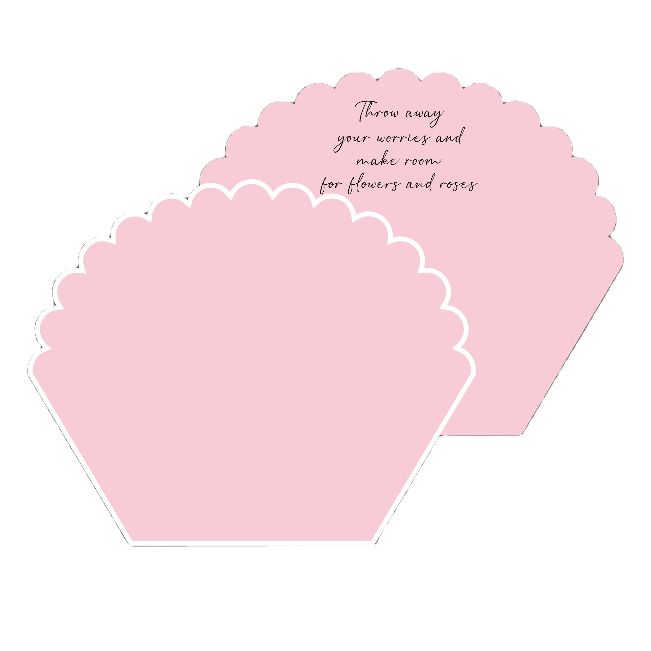 Blush Petal Wrapping Sheets (Pink - 10 Sheets)