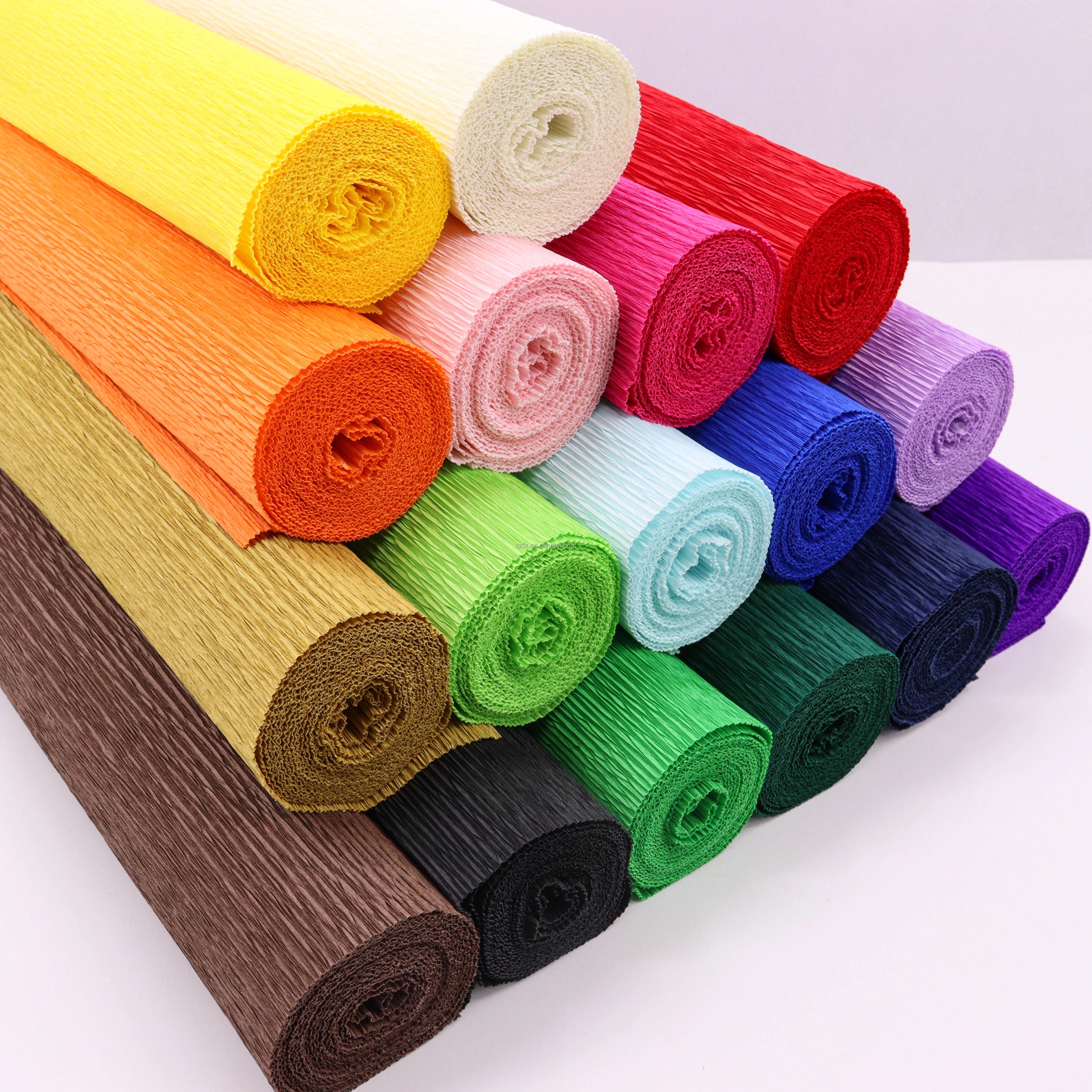 Crepe Paper Roll (Black - 20 inch x 8 ft)