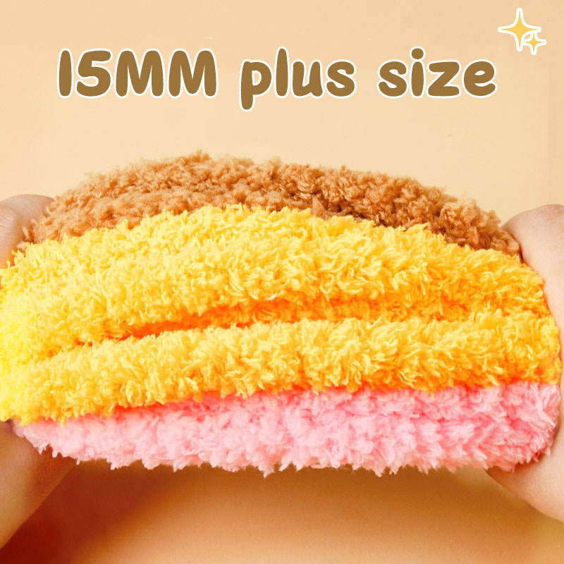 15mm Jumbo Coral Fleece Pipe Cleaners (1 meter - Brown)