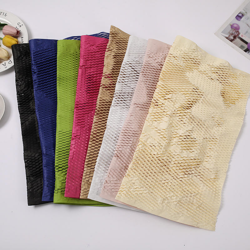 Honeycomb Wrapping Sheet Roll – 50cm × 10 Yards (30 ft) | Cushion Gift & Bouquet Wrap