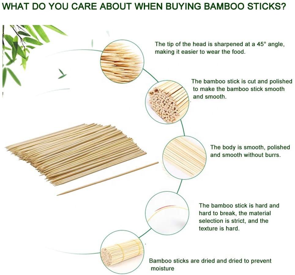 Bamboo Stick (3mm - 12inch - 100pcs)