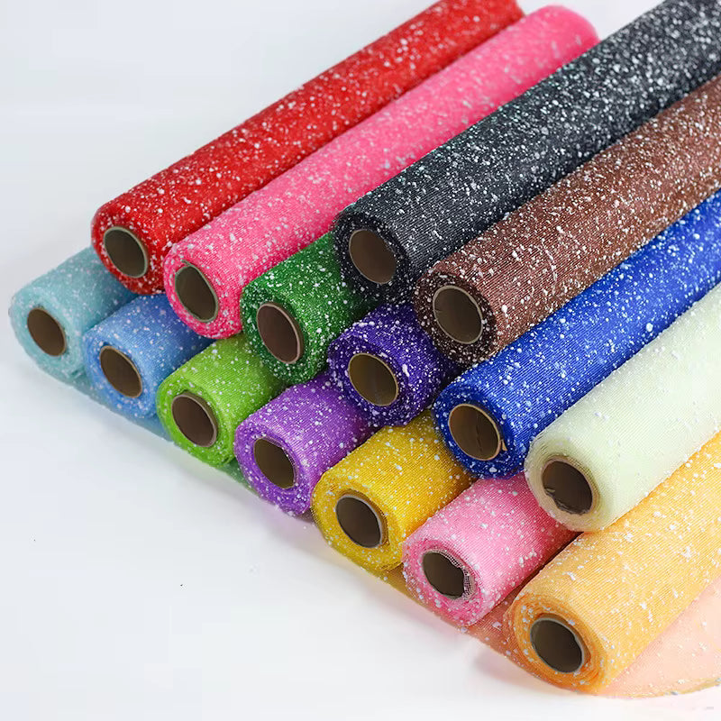 Snow Mesh Roll (Light Orange - 40 cm x 15 ft)