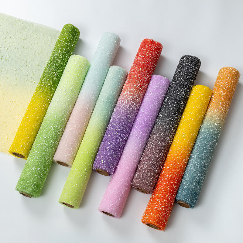 Snow Mesh Roll (Light Green + Green - 40 cm x 15 ft)