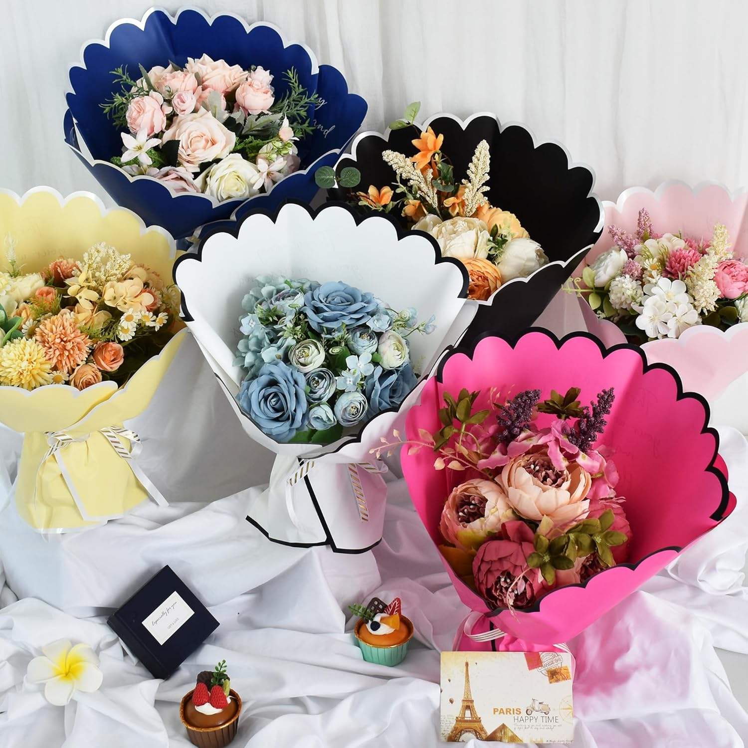 Blush Petal Wrapping Sheets (Pink - 10 Sheets)