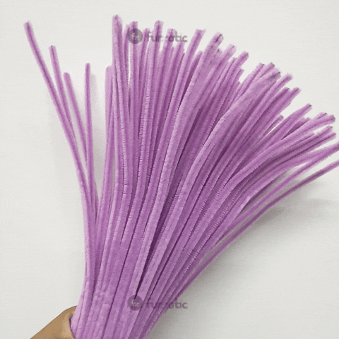 Pipe Cleaner Plain 100pcs (Lilac)