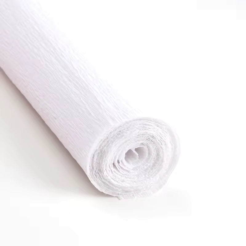 Crepe Paper Roll (Off White - 20 inch x 8 ft)