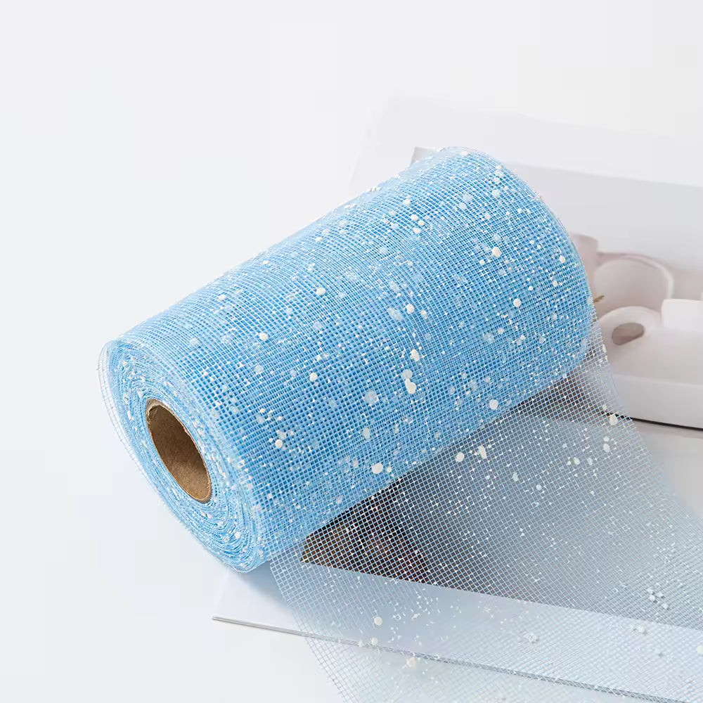 Snow Mesh Roll (Blue - 15 cm x 15 meter)