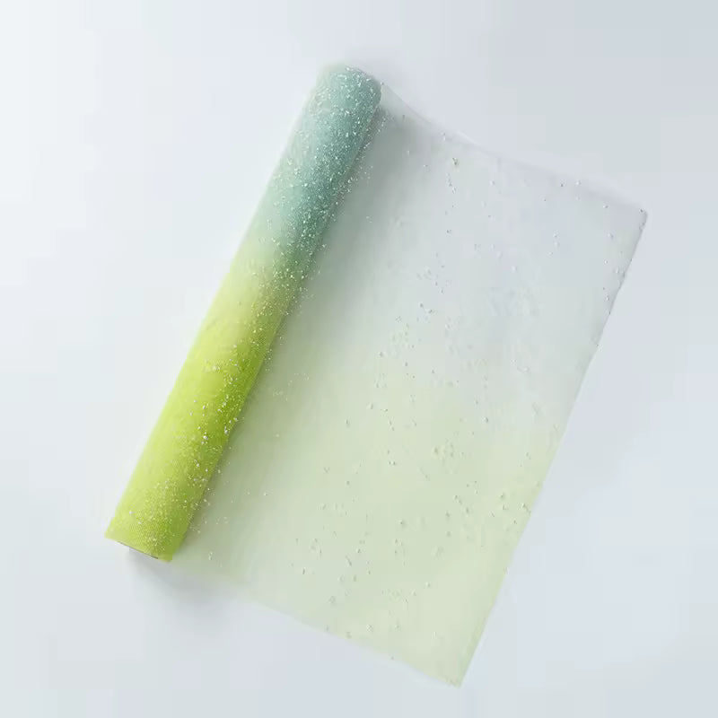 Snow Mesh Roll (Green + Blue  - 40 cm x 15 ft)